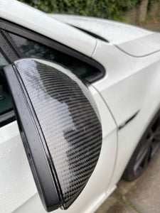 VW Golf MK7/MK7.5 Genuine Carbon Fibre Mirror Caps
