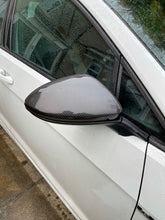 Load image into Gallery viewer, VW Golf MK7/MK7.5 Genuine Carbon Fibre Mirror Caps
