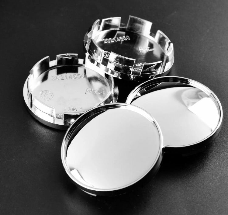 4pcs 70mm Wheel Hub Center Caps Chrome
